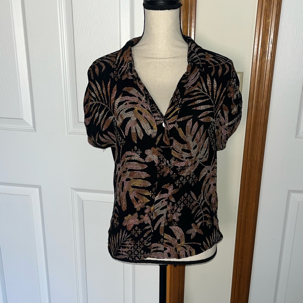 A New Day Tropical Blouse
